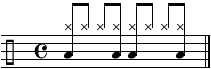 Percussion-Schlüssel